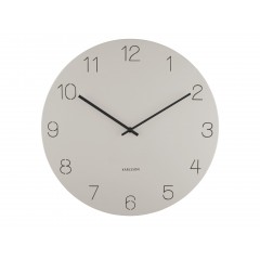 Nástenné hodiny Karlsson KA5762WG, 45 cm šedá
